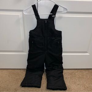 Athletech Kids Snow-Suit Black Overalls